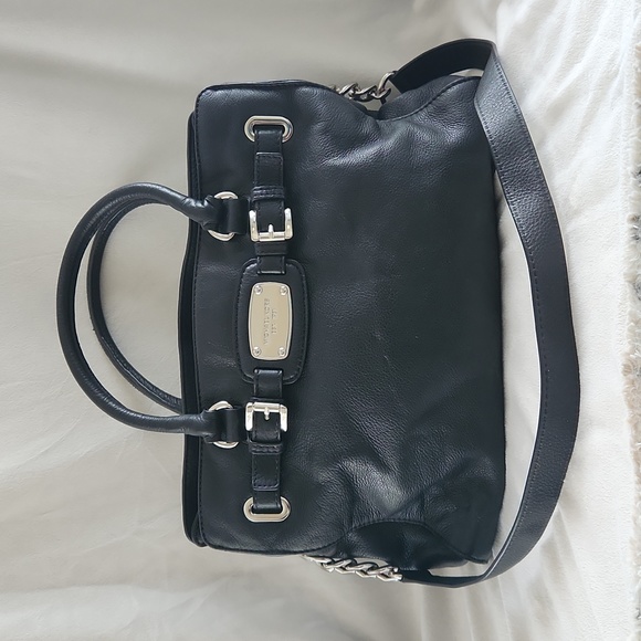 MICHAEL Michael Kors Handbags - Michael Kors Satchel Shoulder Bag w/Silver Accents